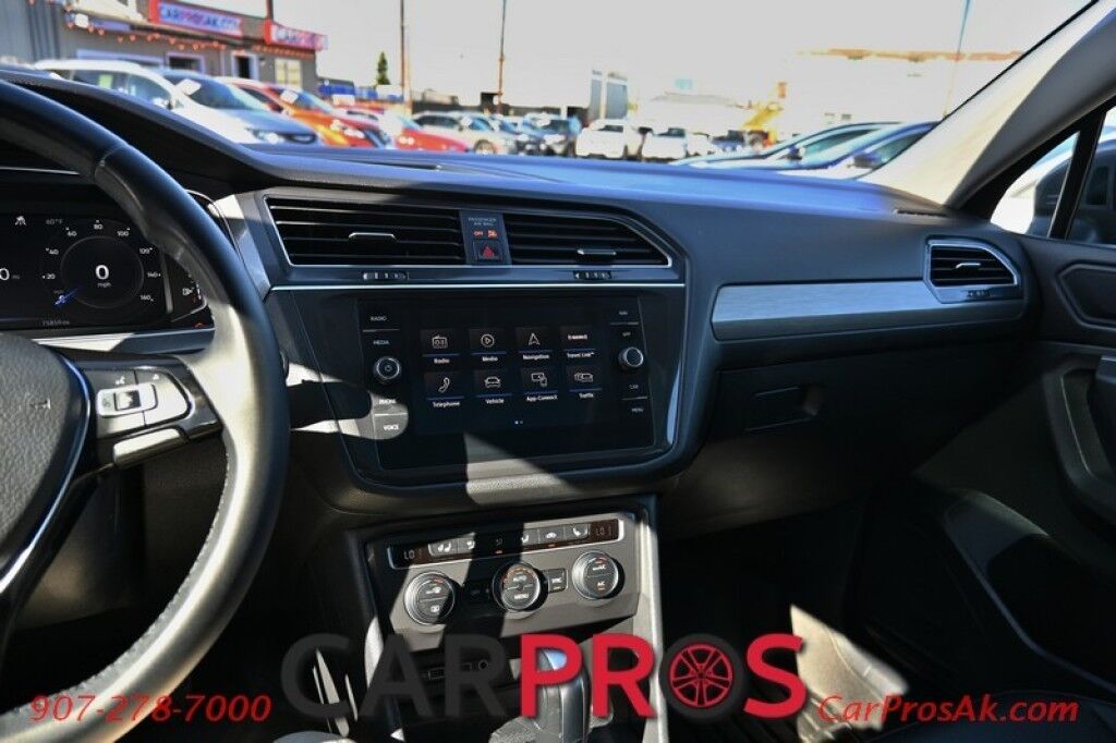 2020 Volkswagen Tiguan SEL - AWD - Turbocharged 4-Cylinder - Keyless Entry & Start - Heated Steering Wheel & Leather Seats - Panoramic Sunroof - Adaptive Cruise Control - Front Parking Sensor & Reverse Camera - Apple Car Play & Android Auto - Power Lift Gate - 3rd Row - 1- Anchorage AK