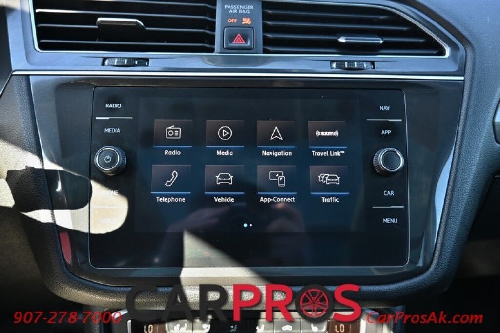 2020 Volkswagen Tiguan SEL - AWD - Turbocharged 4-Cylinder - Keyless Entry & Start - Heated Steering Wheel & Leather Seats - Panoramic Sunroof - Adaptive Cruise Control - Front Parking Sensor & Reverse Camera - Apple Car Play & Android Auto - Power Lift Gate - 3rd Row - 1- Anchorage AK