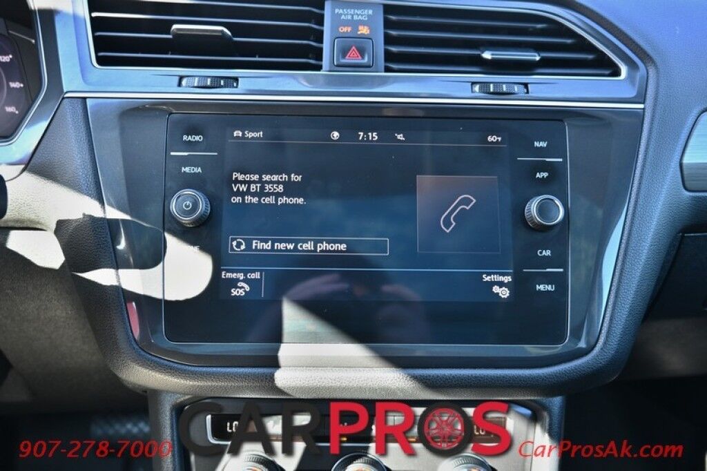 2020 Volkswagen Tiguan SEL - AWD - Turbocharged 4-Cylinder - Keyless Entry & Start - Heated Steering Wheel & Leather Seats - Panoramic Sunroof - Adaptive Cruise Control - Front Parking Sensor & Reverse Camera - Apple Car Play & Android Auto - Power Lift Gate - 3rd Row - 1- Anchorage AK