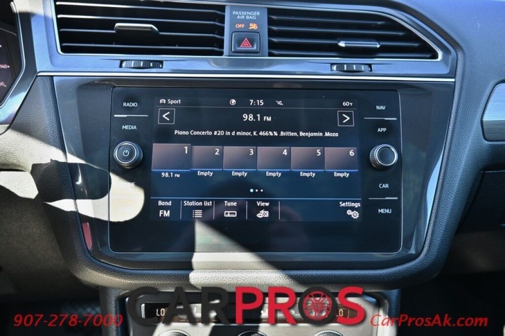 2020 Volkswagen Tiguan SEL - AWD - Turbocharged 4-Cylinder - Keyless Entry & Start - Heated Steering Wheel & Leather Seats - Panoramic Sunroof - Adaptive Cruise Control - Front Parking Sensor & Reverse Camera - Apple Car Play & Android Auto - Power Lift Gate - 3rd Row - 1- Anchorage AK