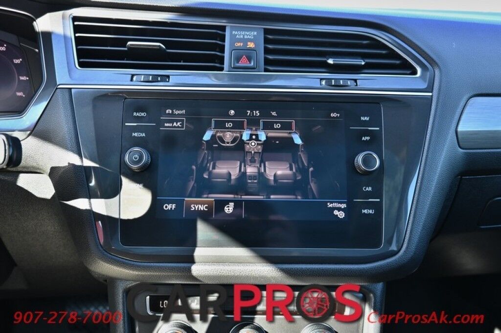 2020 Volkswagen Tiguan SEL - AWD - Turbocharged 4-Cylinder - Keyless Entry & Start - Heated Steering Wheel & Leather Seats - Panoramic Sunroof - Adaptive Cruise Control - Front Parking Sensor & Reverse Camera - Apple Car Play & Android Auto - Power Lift Gate - 3rd Row - 1- Anchorage AK