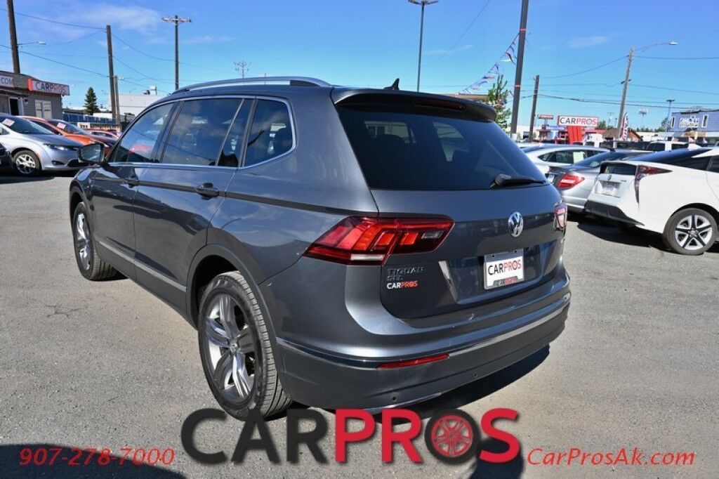 2020 Volkswagen Tiguan SEL - AWD - Turbocharged 4-Cylinder - Keyless Entry & Start - Heated Steering Wheel & Leather Seats - Panoramic Sunroof - Adaptive Cruise Control - Front Parking Sensor & Reverse Camera - Apple Car Play & Android Auto - Power Lift Gate - 3rd Row - 1- Anchorage AK