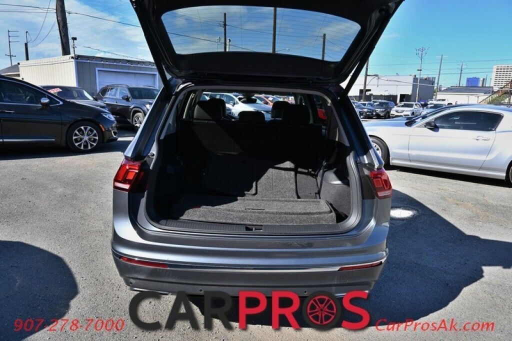 2020 Volkswagen Tiguan SEL - AWD - Turbocharged 4-Cylinder - Keyless Entry & Start - Heated Steering Wheel & Leather Seats - Panoramic Sunroof - Adaptive Cruise Control - Front Parking Sensor & Reverse Camera - Apple Car Play & Android Auto - Power Lift Gate - 3rd Row - 1- Anchorage AK