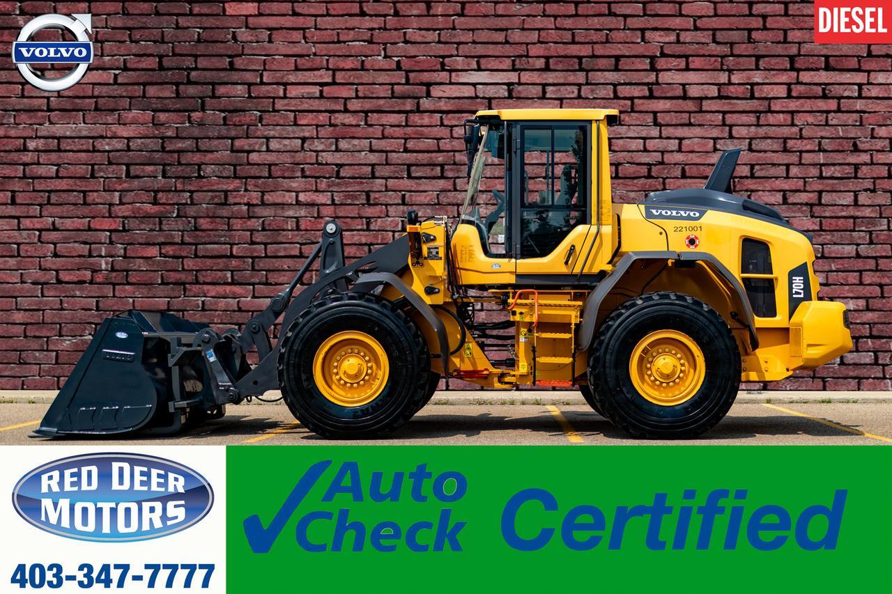 2020 Volvo L70H Wheel Loader Diesel Bucket Forks