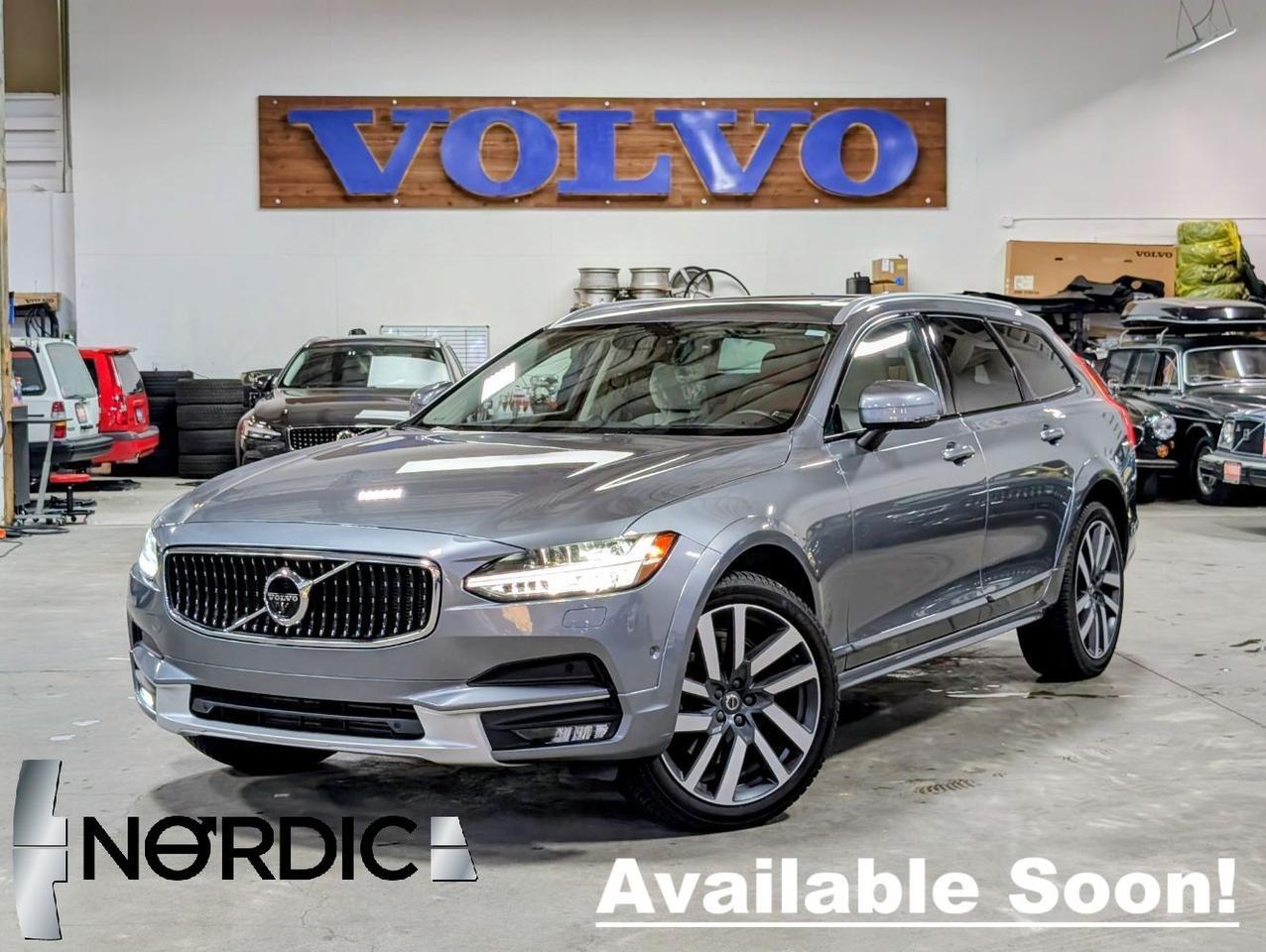 2020 Volvo V90 Cross Country T6 AWD LUX w/Bowers & Wilkins, Massage Seats, Pilot Assist, 4 Heated Seats & Wheel