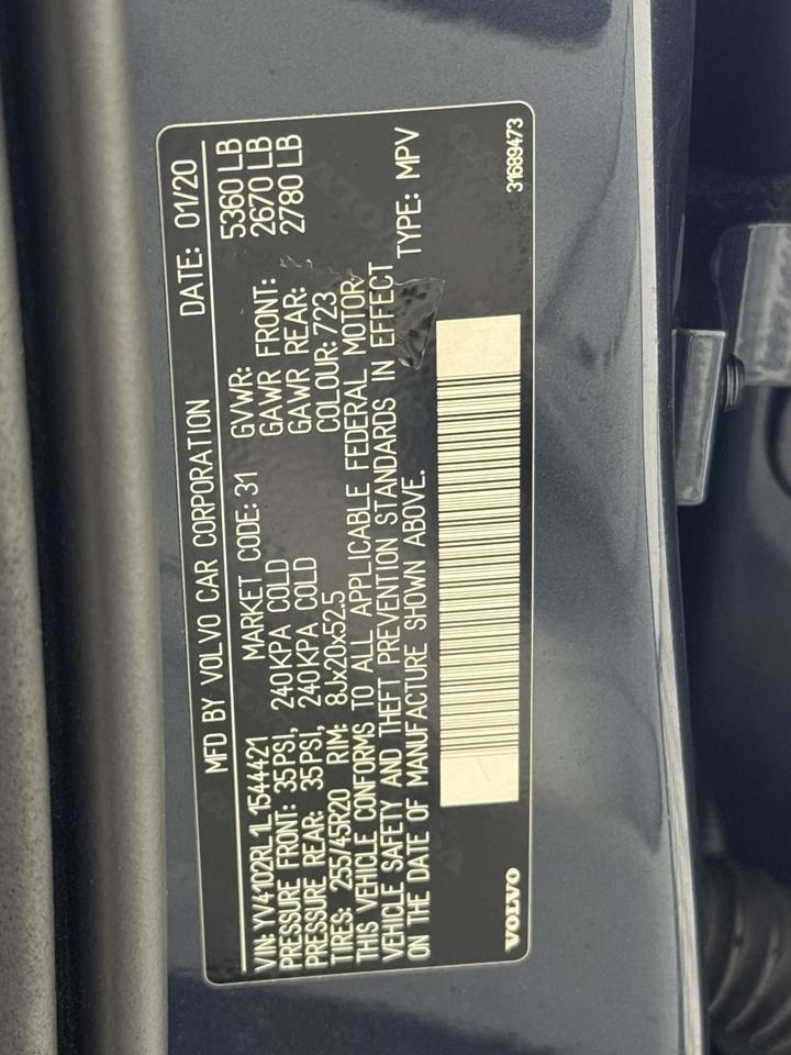 2020 Volvo XC60 T5 Inscription Fredericksburg VA