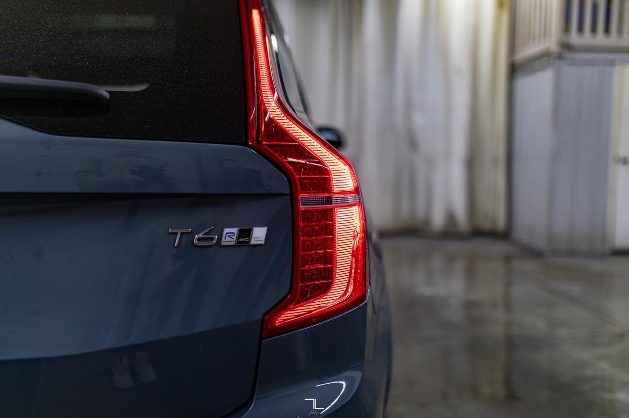 2020 Volvo XC90 T6 AWD R-Design Polestar Leather Roof Nav BCam Red Deer AB