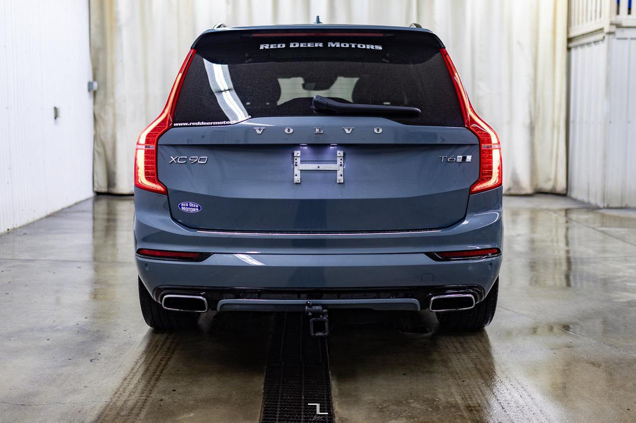 2020 Volvo XC90 T6 AWD R-Design Polestar Leather Roof Nav BCam Red Deer AB