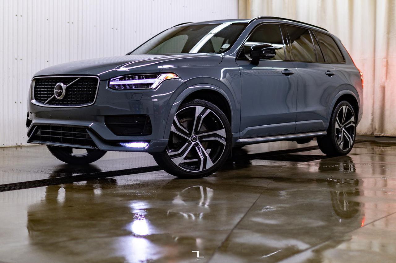2020 Volvo XC90 T6 AWD R-Design Polestar Leather Roof Nav BCam Red Deer AB
