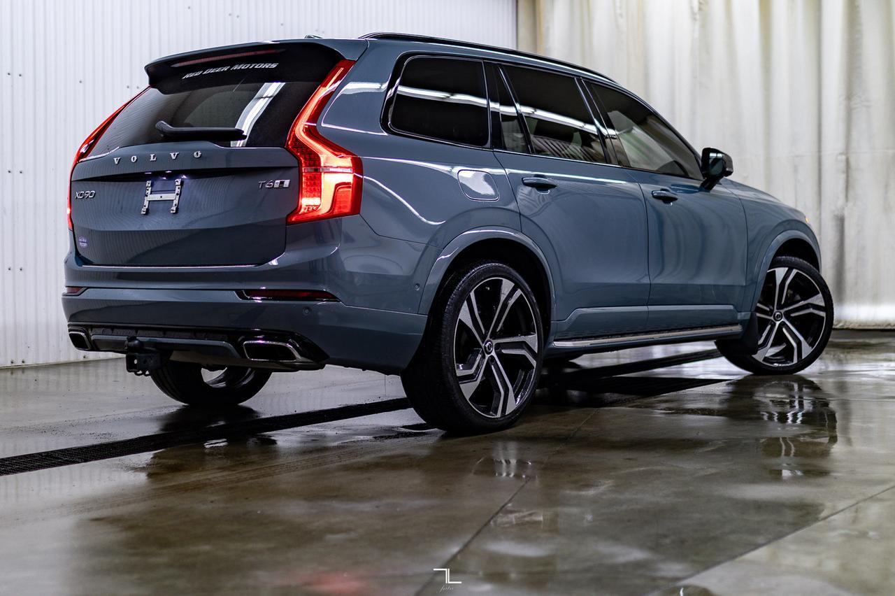 2020 Volvo XC90 T6 AWD R-Design Polestar Leather Roof Nav BCam Red Deer AB