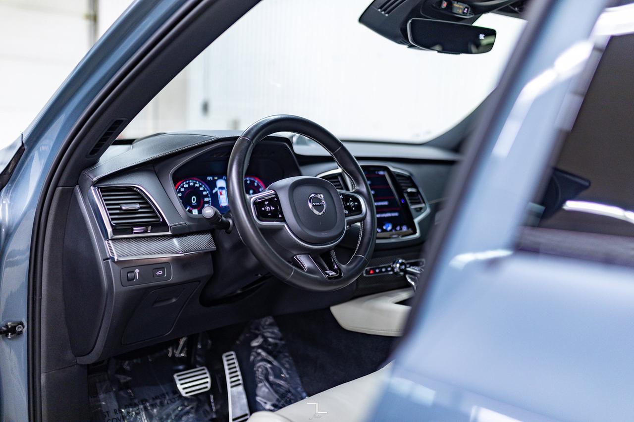 2020 Volvo XC90 T6 AWD R-Design Polestar Leather Roof Nav BCam Red Deer AB