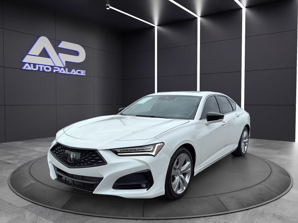 Sedan 2021 ACURA TLX WHITE 2.0L 4 Cyl 4 Wheel Drive TECHNOLOGY