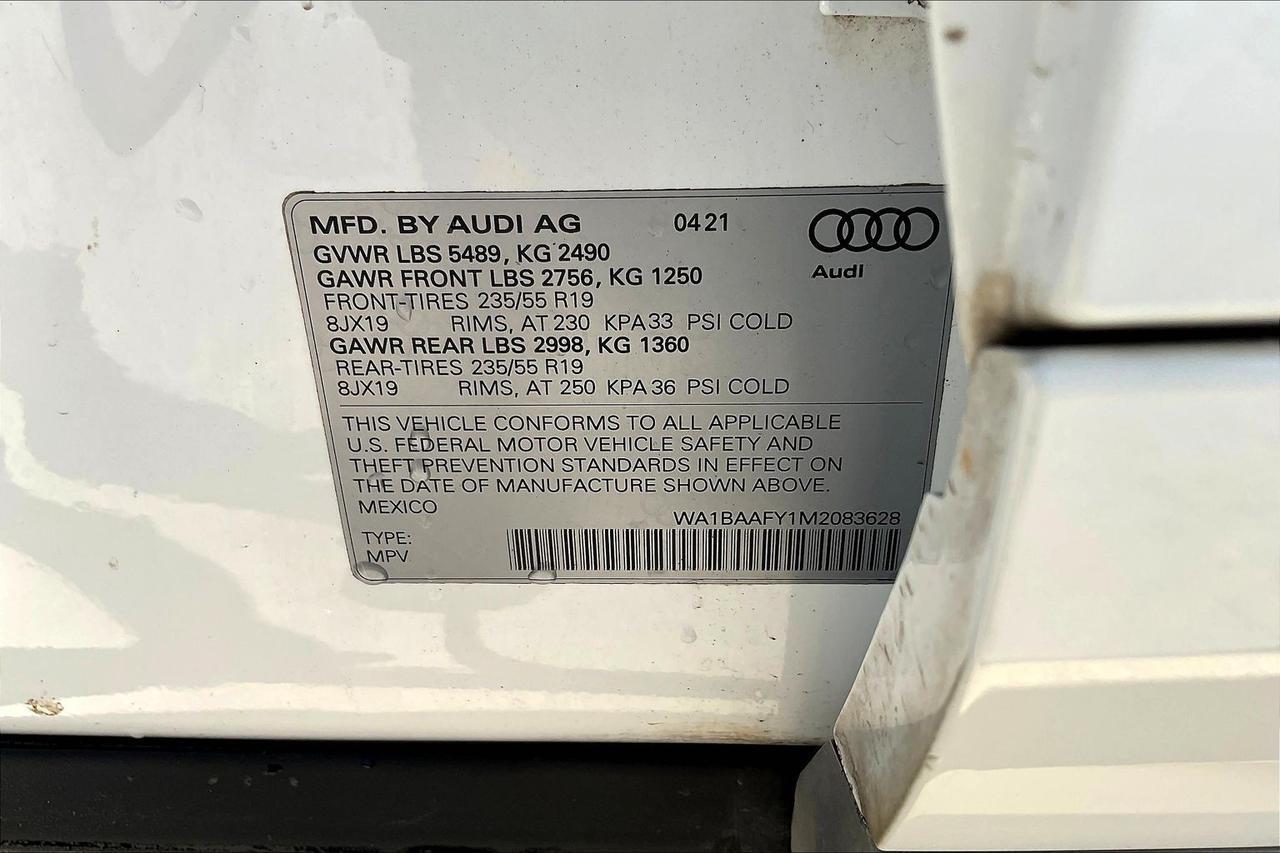 2021 AUDI Q5 PREMIUM PLUS Houston TX