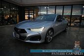 2021 Acura TLX Advance / AutoStart / Heated & Cooled Leather Seats / Heated Steering Wheel / Sunroof / Navigation / HUD / ELS Speakers / Lane Departure & Blind Spot Alert / 360 Camera / Keyless Entry & Start / 31 MPG