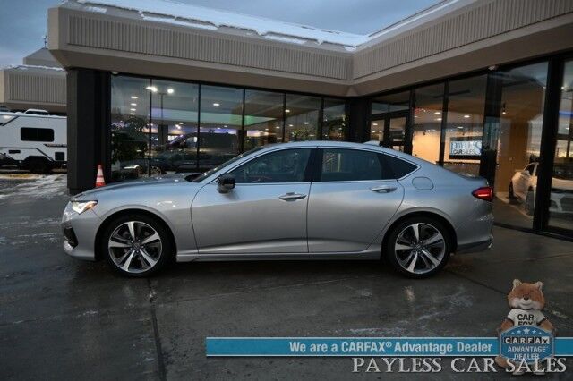2021 Acura TLX Advance / AutoStart / Heated & Cooled Leather Seats / Heated Steering Wheel / Sunroof / Navigation / HUD / ELS Speakers / Lane Departure & Blind Spot Alert / 360 Camera / Keyless Entry & Start / 31 MPG Anchorage AK