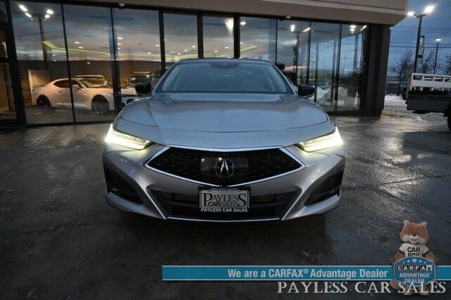 2021 Acura TLX Advance / AutoStart / Heated & Cooled Leather Seats / Heated Steering Wheel / Sunroof / Navigation / HUD / ELS Speakers / Lane Departure & Blind Spot Alert / 360 Camera / Keyless Entry & Start / 31 MPG Anchorage AK