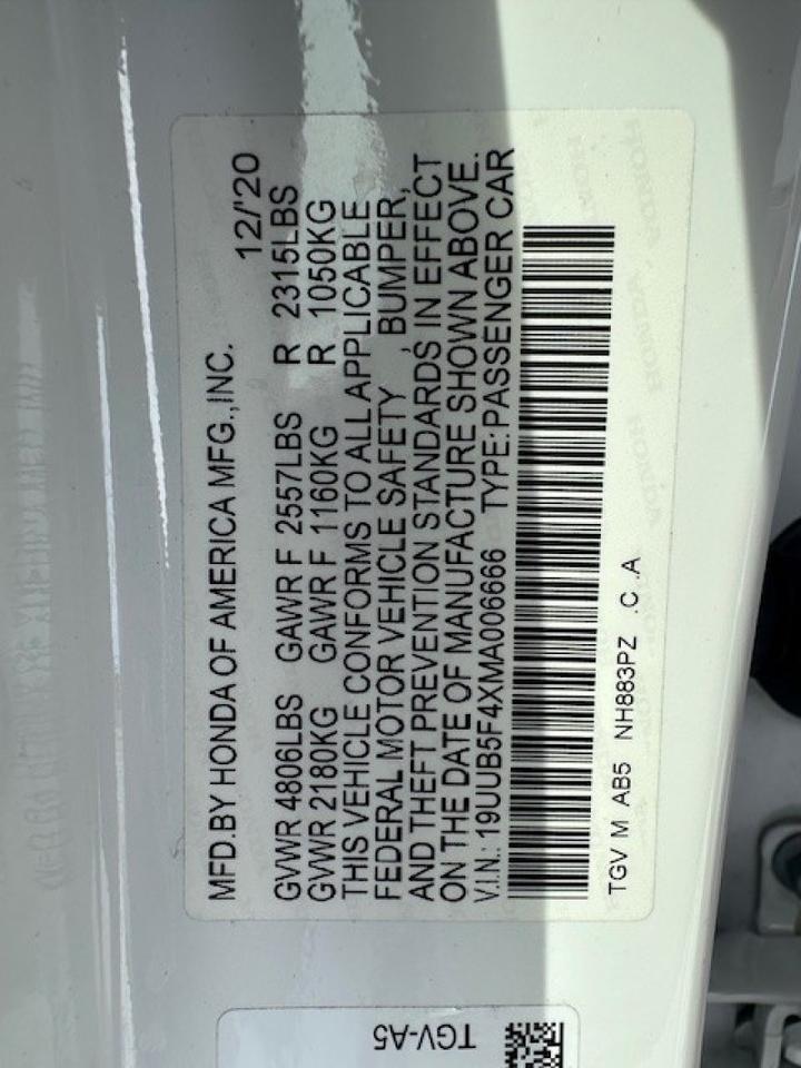 2021 Acura TLX TECHNOLOGY PACKAGE LOADED SUNROOF CLEAN FL CAR Sarasota FL