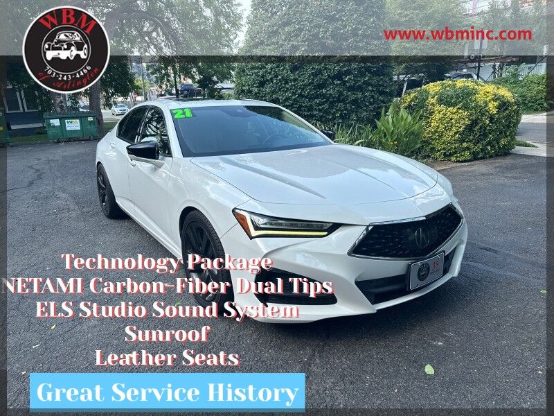 2021 Acura TLX w/Technology Package FWD