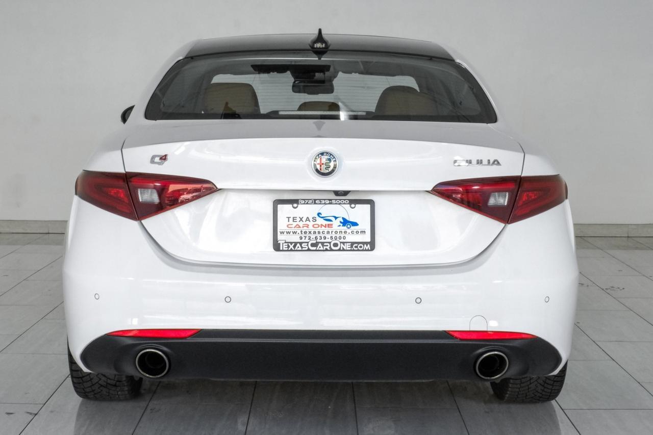 2021 Alfa Romeo Giulia Ti AWD AUTOMATIC NAVIGATION SUNROOF LEATHER HEATED SEATS REAR CA Carrollton TX