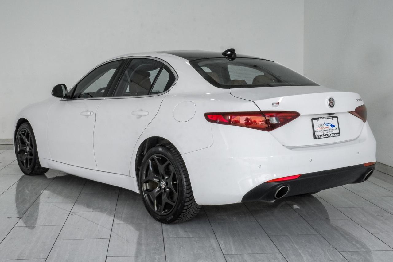 2021 Alfa Romeo Giulia Ti AWD AUTOMATIC NAVIGATION SUNROOF LEATHER HEATED SEATS REAR CA Carrollton TX