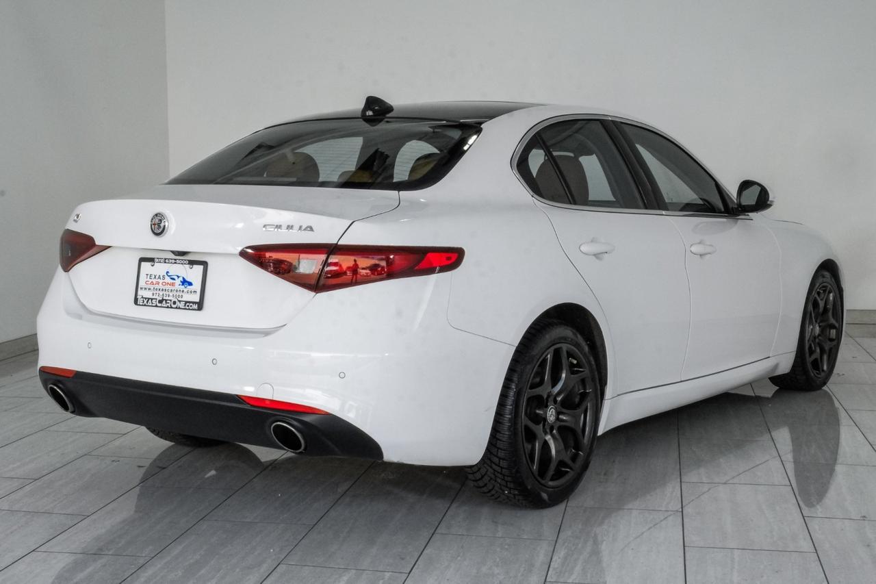 2021 Alfa Romeo Giulia Ti AWD AUTOMATIC NAVIGATION SUNROOF LEATHER HEATED SEATS REAR CA Carrollton TX
