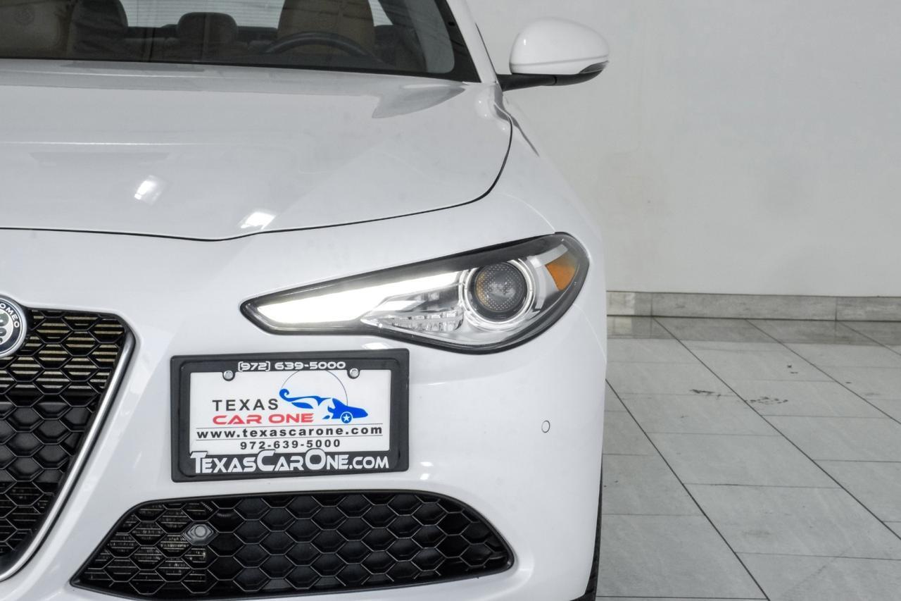 2021 Alfa Romeo Giulia Ti AWD AUTOMATIC NAVIGATION SUNROOF LEATHER HEATED SEATS REAR CA Carrollton TX