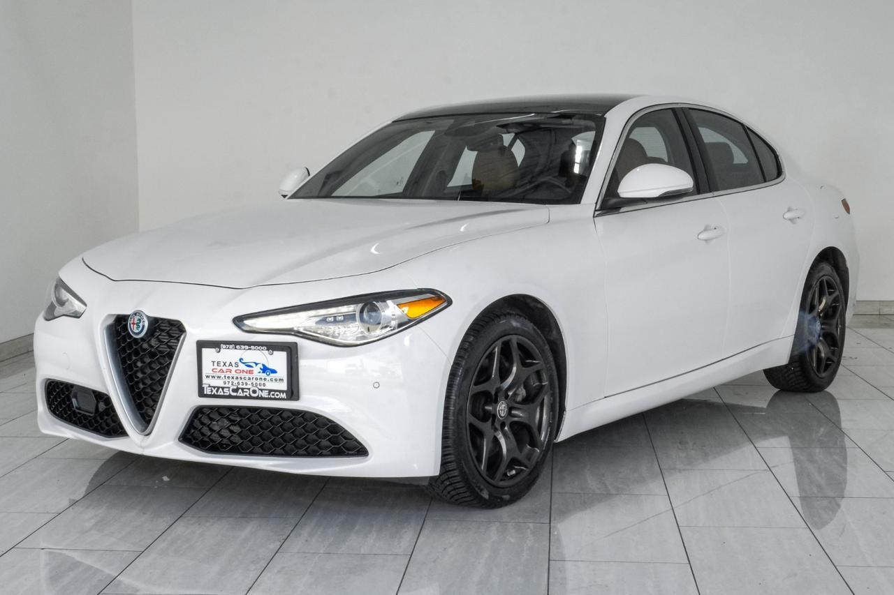 2021 Alfa Romeo Giulia Ti AWD AUTOMATIC NAVIGATION SUNROOF LEATHER HEATED SEATS REAR CA Carrollton TX