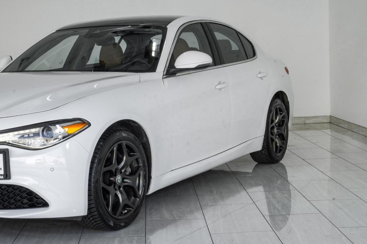 2021 Alfa Romeo Giulia Ti AWD AUTOMATIC NAVIGATION SUNROOF LEATHER HEATED SEATS REAR CA Carrollton TX