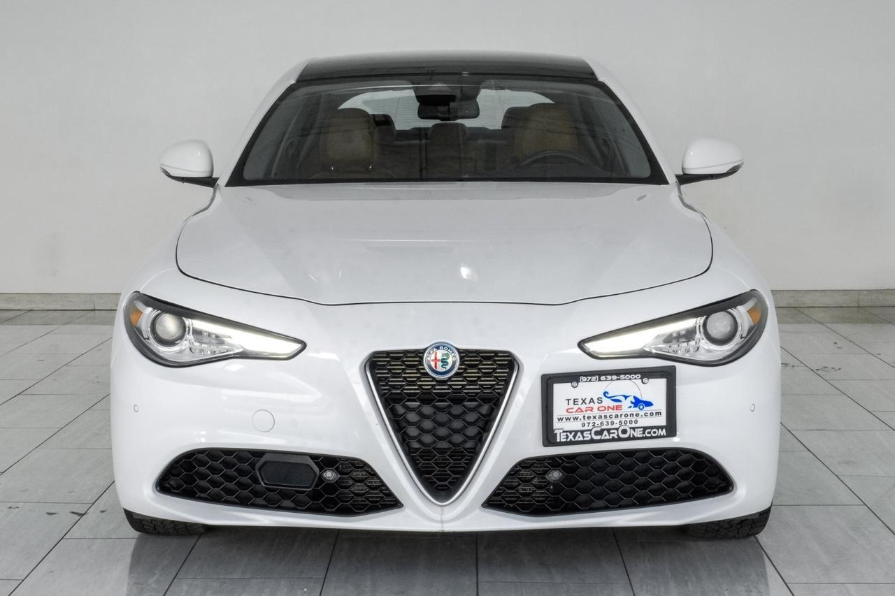2021 Alfa Romeo Giulia Ti AWD AUTOMATIC NAVIGATION SUNROOF LEATHER HEATED SEATS REAR CA Carrollton TX