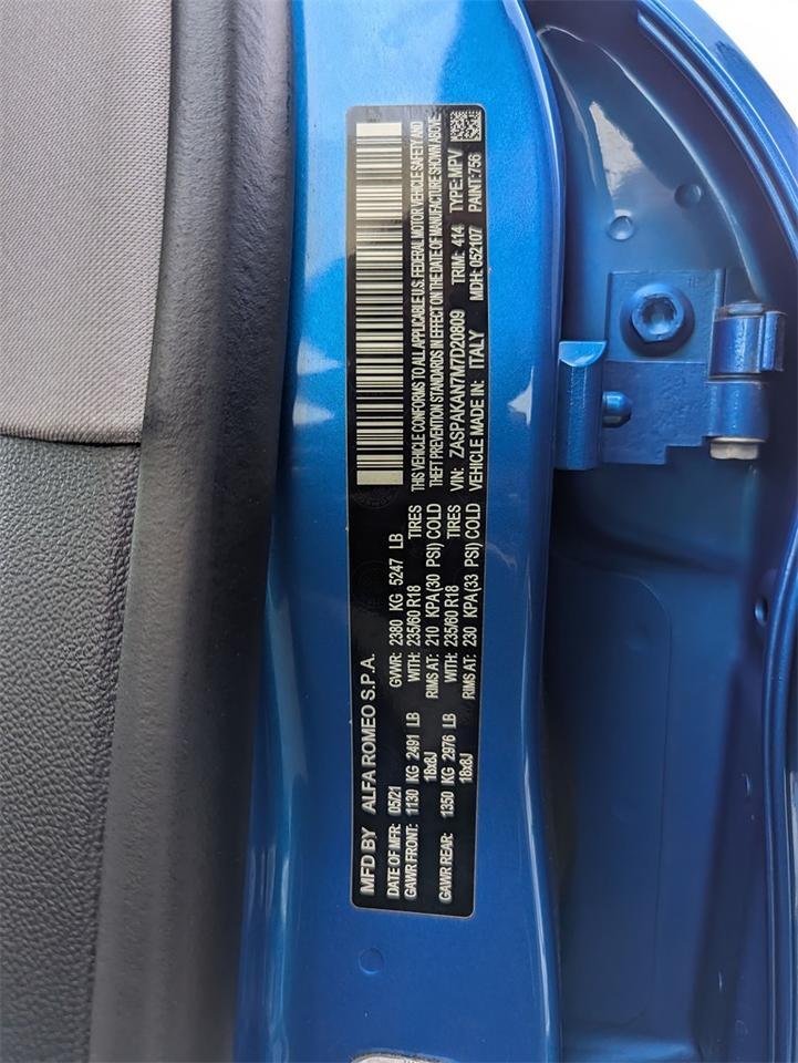 2021 Alfa Romeo Stelvio Sprint Cathedral City CA