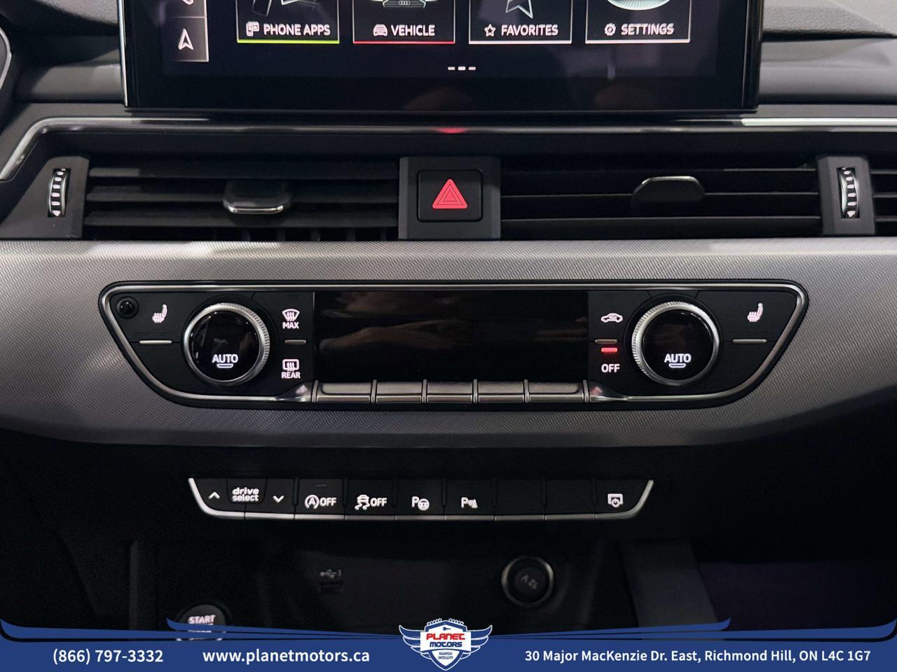 2021 Audi A4 Sedan Progressiv Richmond Hill ON