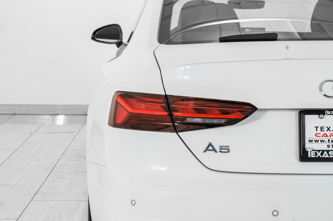 2021 Audi A5 Coupe S LINE QUATTRO PREMIUM BLIND SPOT ASSIST LANE DEPARTURE PANORAMA LEATHER SEATS Carrollton TX