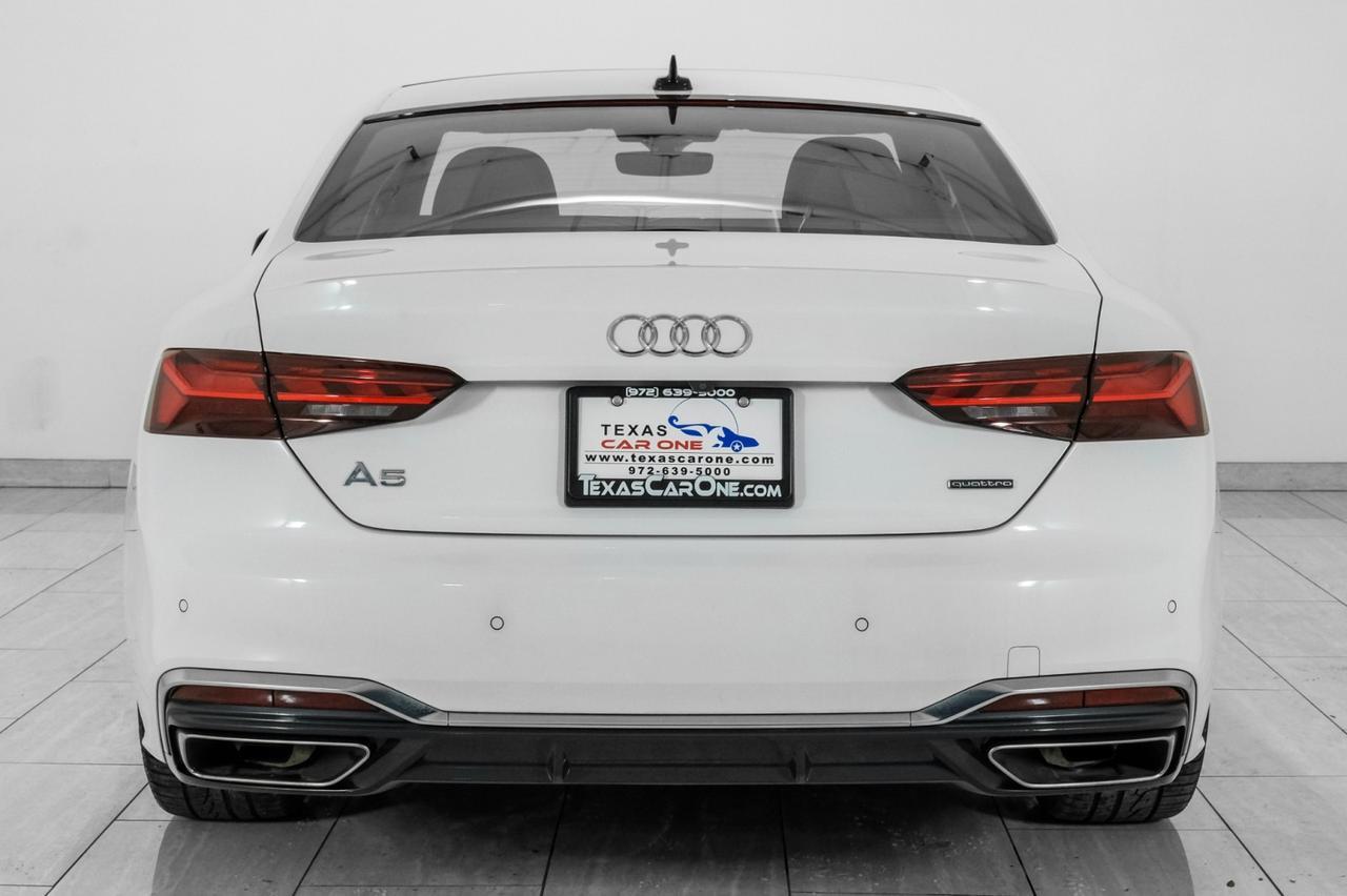 2021 Audi A5 Coupe S LINE QUATTRO PREMIUM BLIND SPOT ASSIST LANE DEPARTURE PANORAMA LEATHER SEATS Carrollton TX