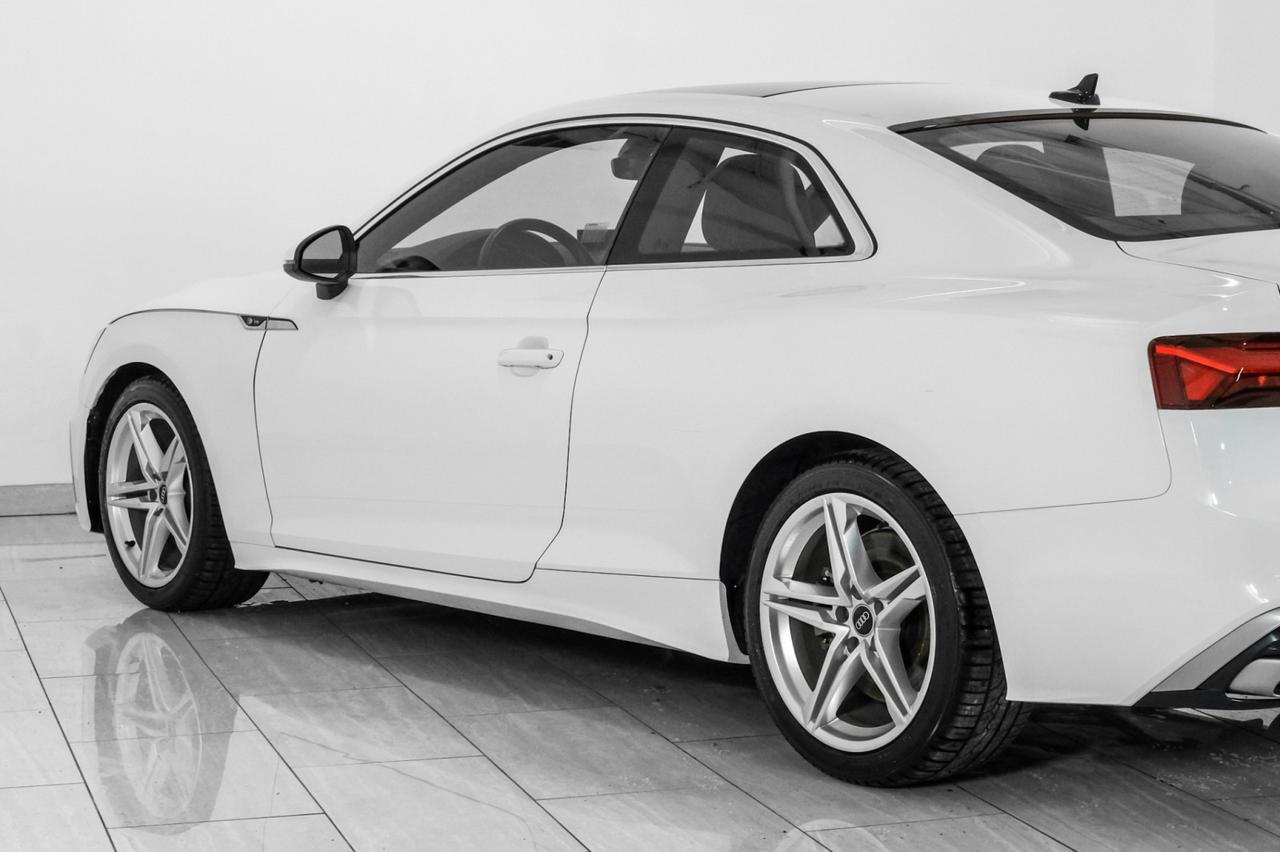 2021 Audi A5 Coupe S LINE QUATTRO PREMIUM BLIND SPOT ASSIST LANE DEPARTURE PANORAMA LEATHER SEATS Carrollton TX