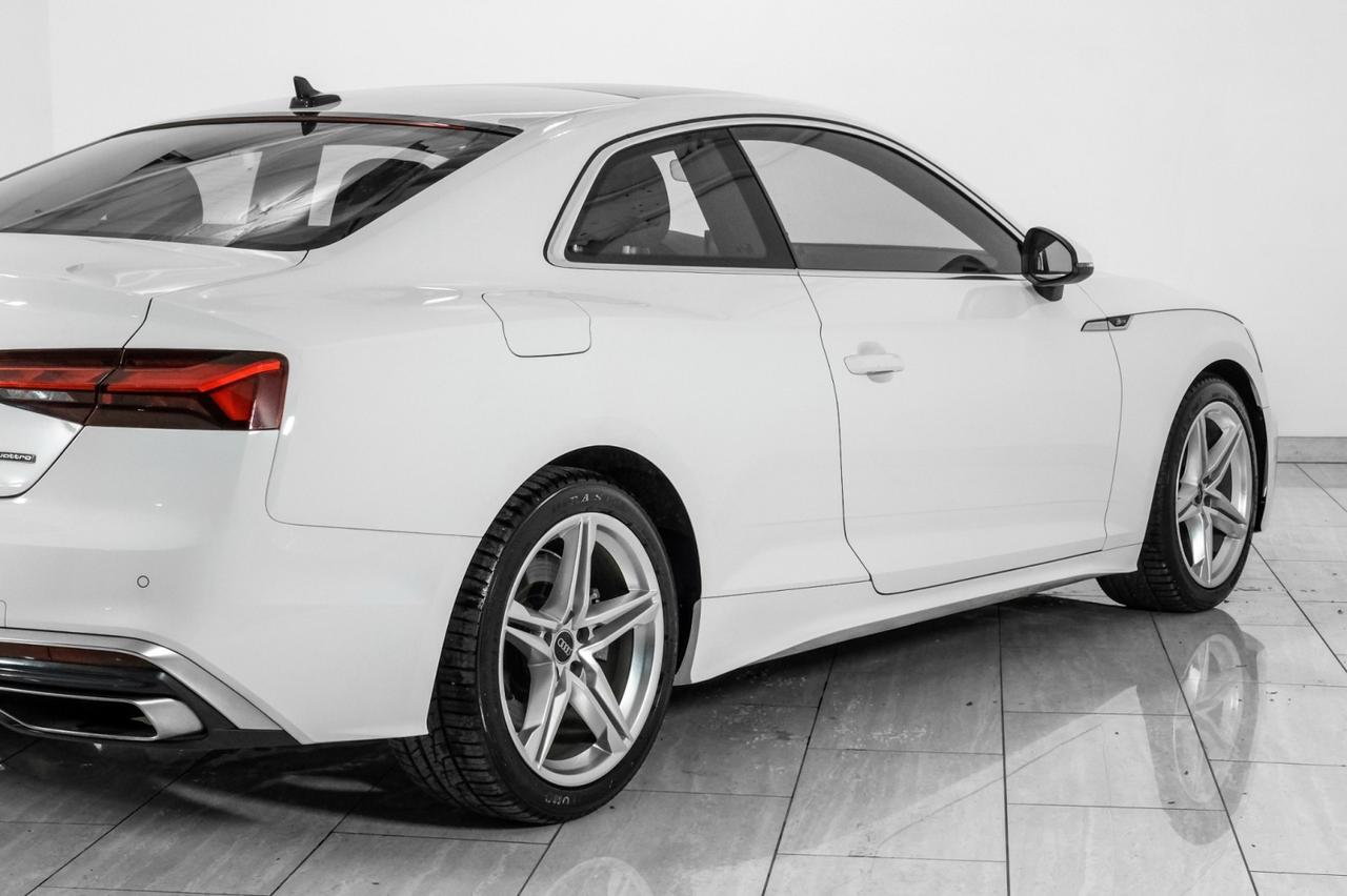 2021 Audi A5 Coupe S LINE QUATTRO PREMIUM BLIND SPOT ASSIST LANE DEPARTURE PANORAMA LEATHER SEATS Carrollton TX