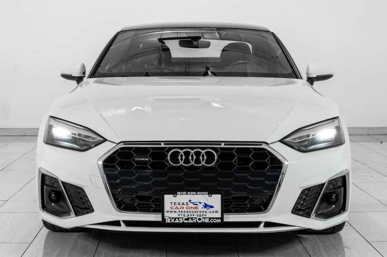 2021 Audi A5 Coupe S LINE QUATTRO PREMIUM BLIND SPOT ASSIST LANE DEPARTURE PANORAMA LEATHER SEATS Carrollton TX