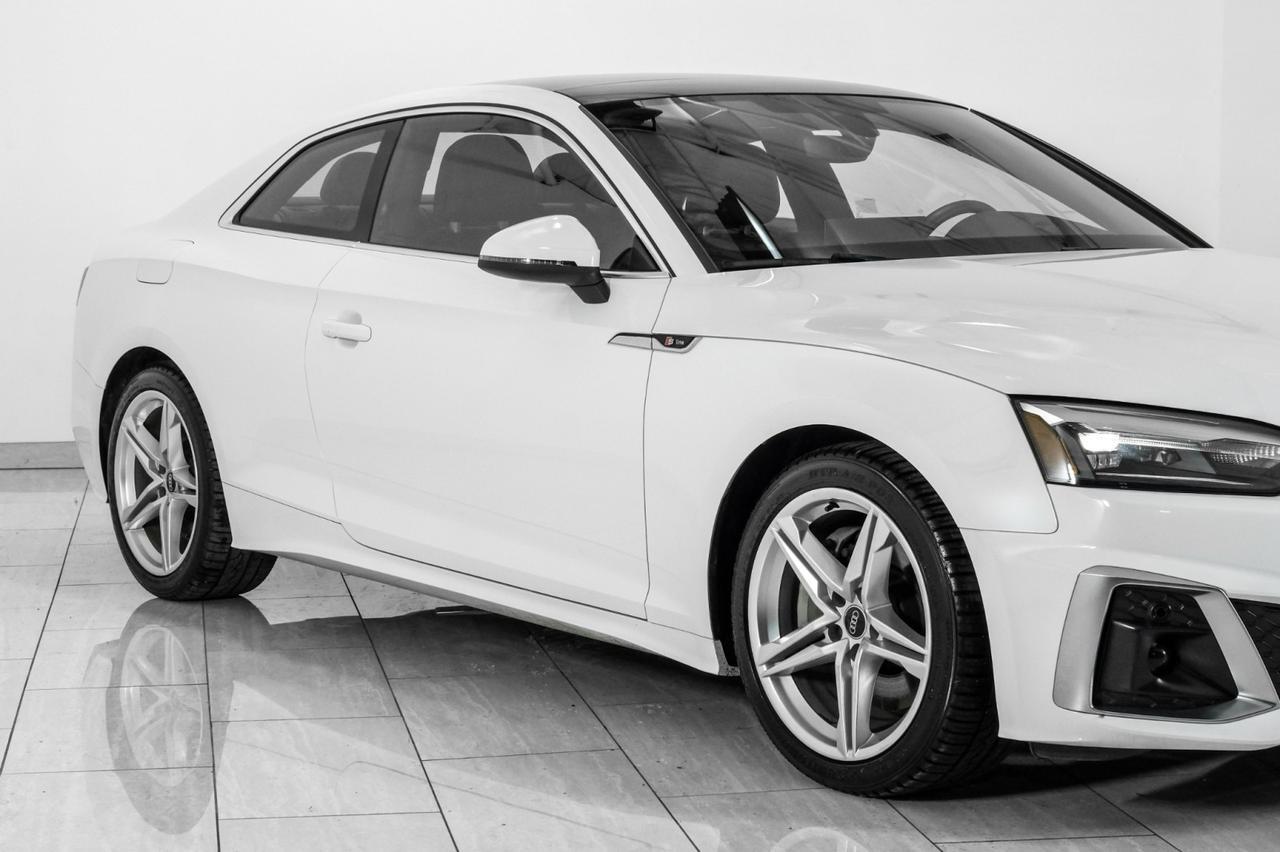 2021 Audi A5 Coupe S LINE QUATTRO PREMIUM BLIND SPOT ASSIST LANE DEPARTURE PANORAMA LEATHER SEATS Carrollton TX