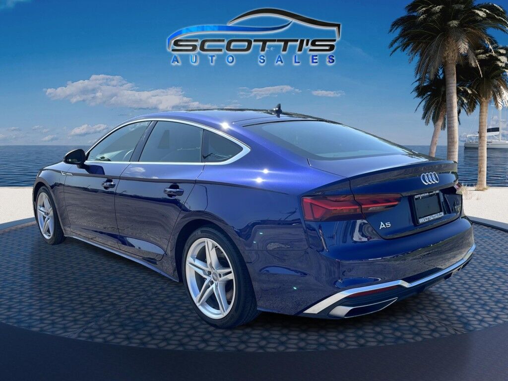 2021 Audi A5 Sportback S line Premium Plus~EXCELLENT CONDITION~ADAPTIVE CRUISE CONTROL~APPROACH LIGHTS~BLIND SPOT WARNING~DRIVER ASSISTANCE PACKAGE~HEATED SEATS~LEATHER SEATS~MOONROOF/ SUNROOF~PREMIUM SOUND SYSTEM~REAR CLIMATE CONTROLS~S LINE PACKAGE~SURROUND VIEW CAMERA~T Sarasota FL