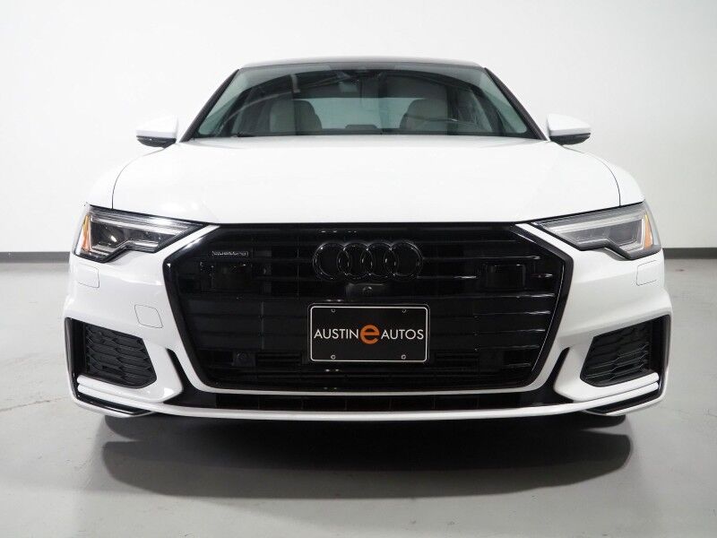 2021 Audi A6 Premium Plus 55 TFSI Quattro *BLACK OPTIC PKG, NAVIGATION, VIRTUAL COCKPIT, ADAPTIVE CRUISE, SAFETY ALERTS, 360 CAMERAS, PANO MOONROOF, LEATHER, HEATED SEATS/STEERING, 20 INCH WHEELS, BANG & OLUFSEN, WIRELESS CHARGING Round Rock TX