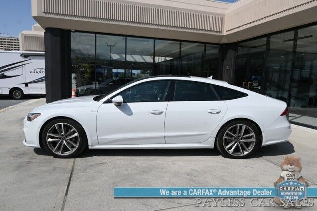 2021 Audi A7 Premium Plus 55 / AWD / S-Line / Heated & Cooled Leather Seats / Heated Steering Wheel / Sunroof / Navigation / Bang & Olufsen Speakers / Adaptive Cruise / Lane Departure & Blind Spot / 360 Camera / 29 MPG / 1-Owner Anchorage AK