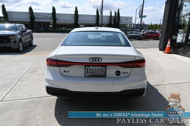 2021 Audi A7 Premium Plus 55 / AWD / S-Line / Heated & Cooled Leather Seats / Heated Steering Wheel / Sunroof / Navigation / Bang & Olufsen Speakers / Adaptive Cruise / Lane Departure & Blind Spot / 360 Camera / 29 MPG / 1-Owner Anchorage AK