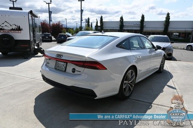 2021 Audi A7 Premium Plus 55 / AWD / S-Line / Heated & Cooled Leather Seats / Heated Steering Wheel / Sunroof / Navigation / Bang & Olufsen Speakers / Adaptive Cruise / Lane Departure & Blind Spot / 360 Camera / 29 MPG / 1-Owner Anchorage AK