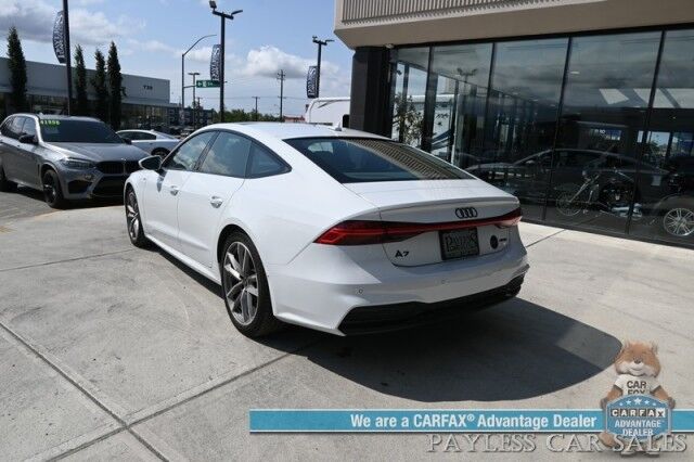 2021 Audi A7 Premium Plus 55 / AWD / S-Line / Heated & Cooled Leather Seats / Heated Steering Wheel / Sunroof / Navigation / Bang & Olufsen Speakers / Adaptive Cruise / Lane Departure & Blind Spot / 360 Camera / 29 MPG / 1-Owner Anchorage AK