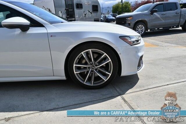 2021 Audi A7 Premium Plus 55 / AWD / S-Line / Heated & Cooled Leather Seats / Heated Steering Wheel / Sunroof / Navigation / Bang & Olufsen Speakers / Adaptive Cruise / Lane Departure & Blind Spot / 360 Camera / 29 MPG / 1-Owner Anchorage AK