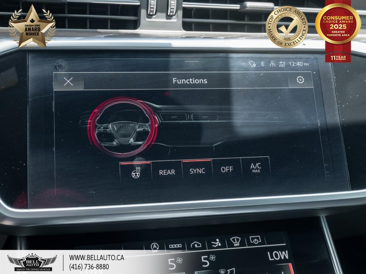 2021 Audi A7 Sportback Technik | QUATTRO | HUD | POWER AND MEMORY SEATS | WOOD TRIM | NO ACCIDENT Toronto ON
