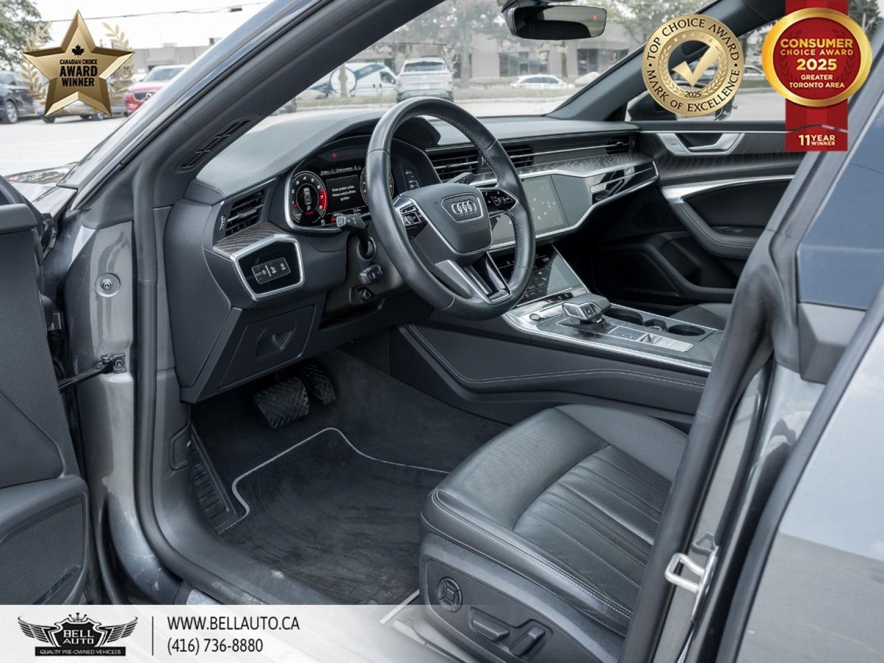 2021 Audi A7 Sportback Technik | QUATTRO | HUD | POWER AND MEMORY SEATS | WOOD TRIM | NO ACCIDENT Toronto ON