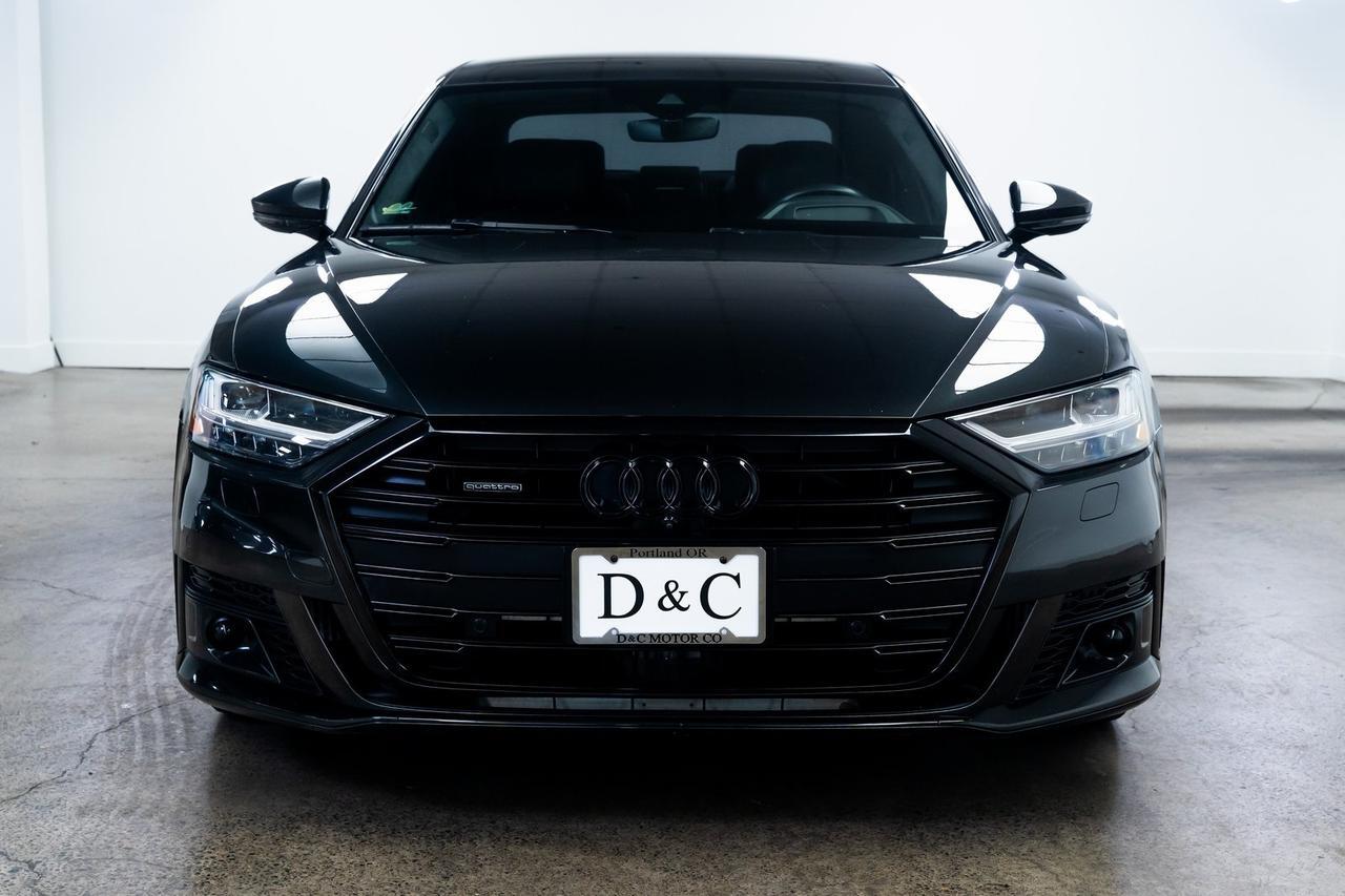 2021 Audi A8 4.0 Vented Seats Luxury Package Black Optic Package Portland OR