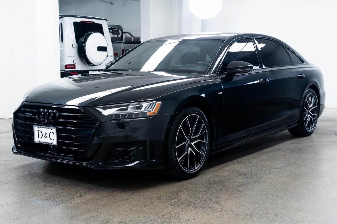 2021 Audi A8 4.0 Vented Seats Luxury Package Black Optic Package Portland OR