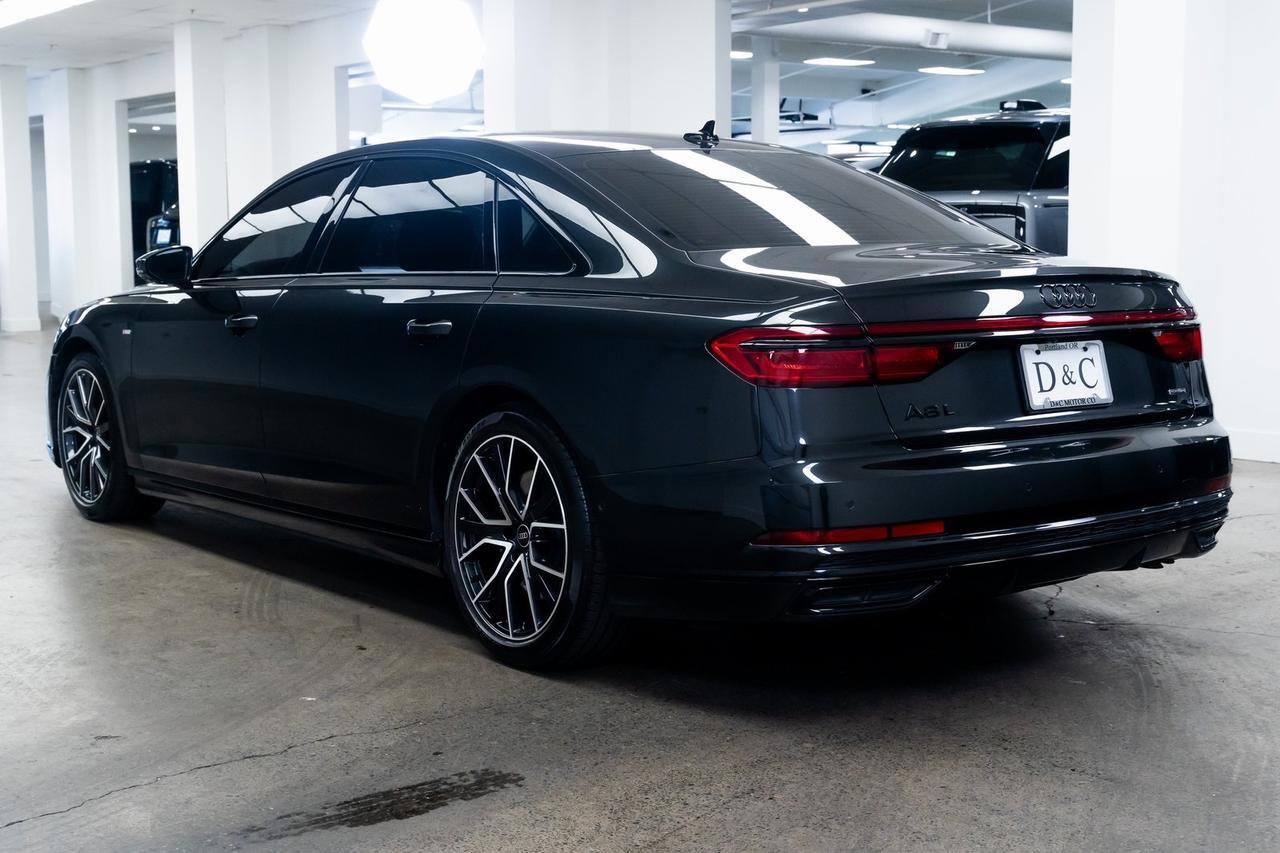 2021 Audi A8 4.0 Vented Seats Luxury Package Black Optic Package Portland OR