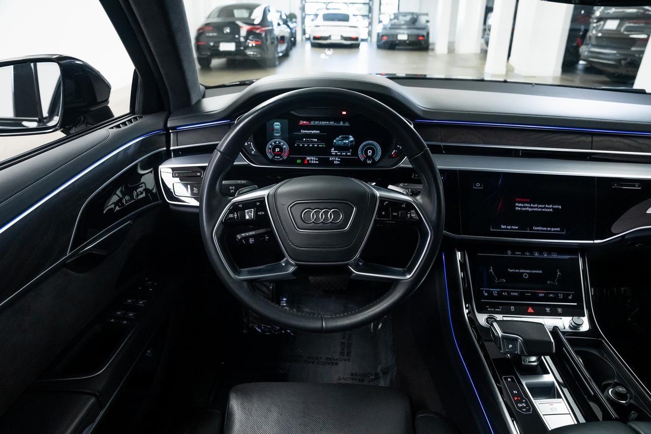 2021 Audi A8 4.0 Vented Seats Luxury Package Black Optic Package Portland OR